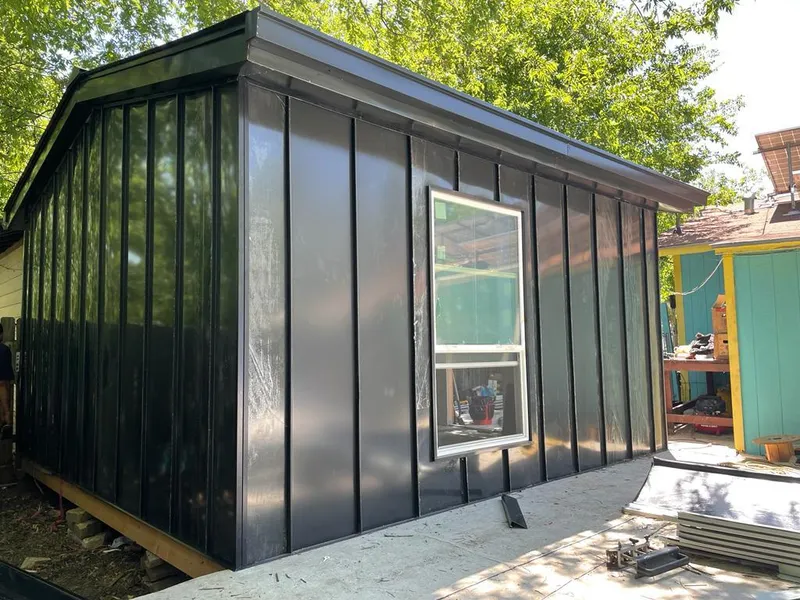 Black standing seam metal wall panels for Roof Inspection in Tega Cay